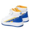 Champion Alter Mid B Ps Scarpe In Pelle Bianca Blu Bambino