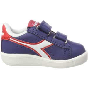 Diadora Falcon Scarpe Sportive In pelle Blu Bambino