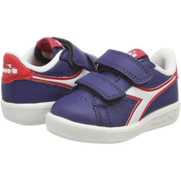 Diadora Falcon Scarpe Sportive In pelle Blu Bambino