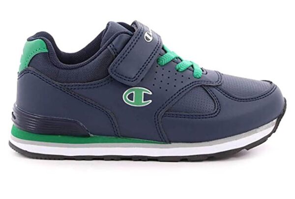 Champion Low Cut Shoe Erin Scarpe Blu Verdi Bambino