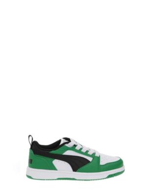 Puma Rebound Scarpe  Verdi Bambino