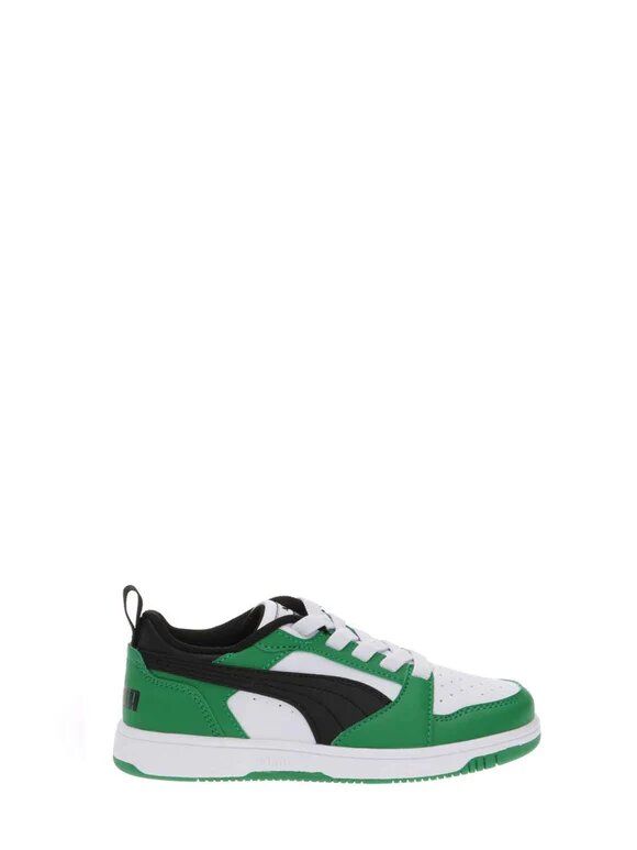Puma Rebound Scarpe  Verdi Bambino
