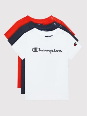 Champion Set di 3 T-shirt Multicolore Bambino
