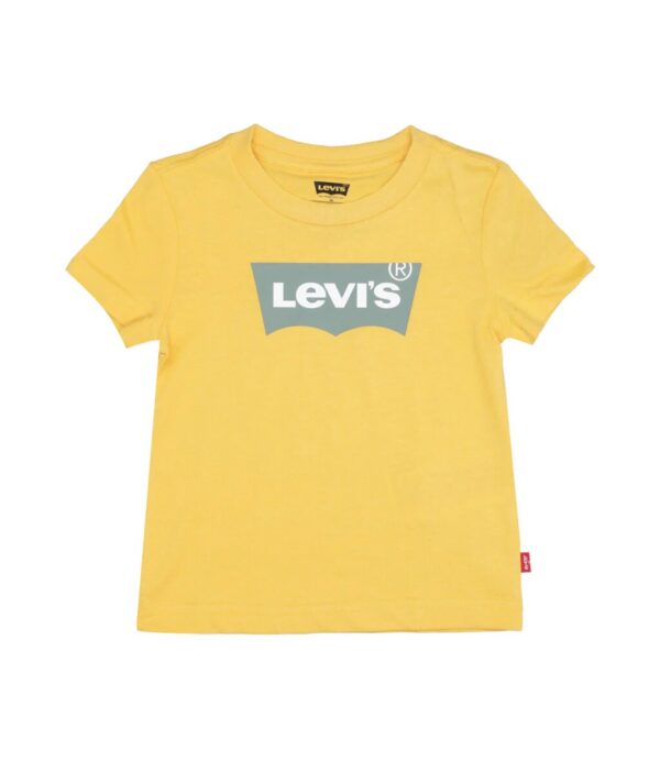 Levi's Batwing Azul T-Shirt Gialla Bambino