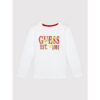 Guess Kid Maglietta Maniche Lunghe Bianche Bambino