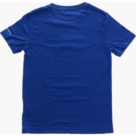 Converse T-shirt Total Blu Bambini Ragazzi