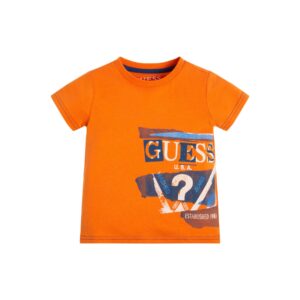 Guess Kid T-shirt  Arancione Bambini