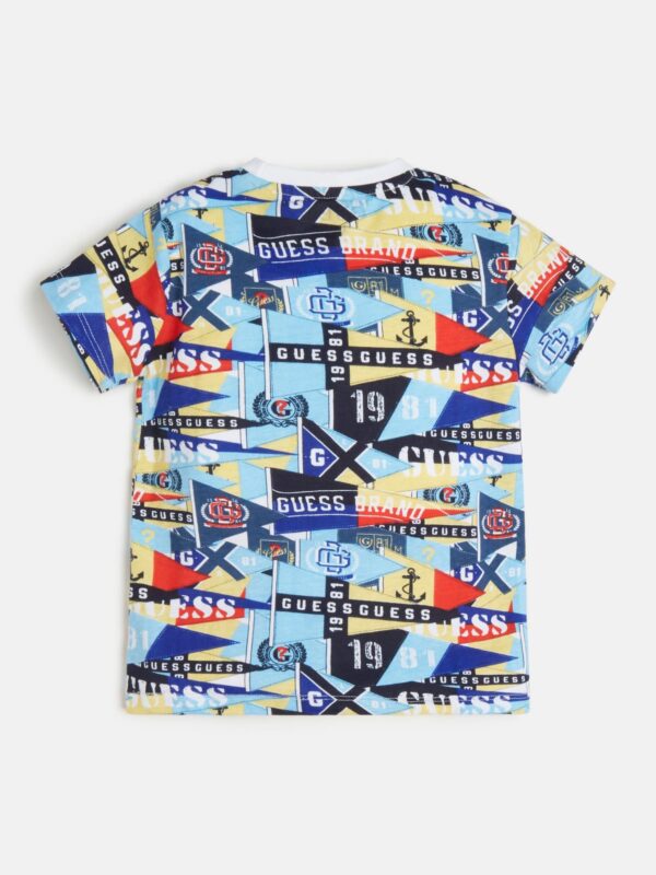 Guess  T-shirt Girocollo Multicolore Bambino