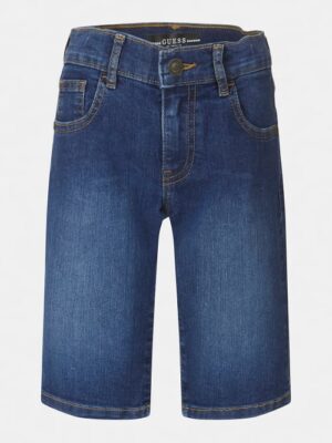 Guess Bermuda Di Jeans Blu Denim  Bambino