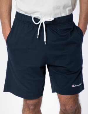 Champion Maxi Logo Bermuda Blu Uomo