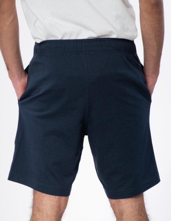 Champion Maxi Logo Bermuda Blu Uomo