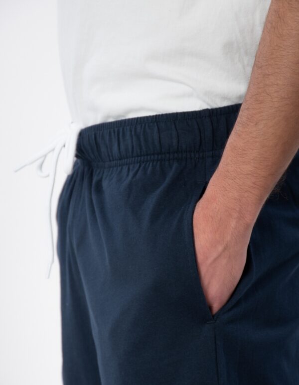 Champion Maxi Logo Bermuda Blu Uomo