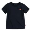 Levis Batwing Chest Hit  T-Shirt Nera Bambino
