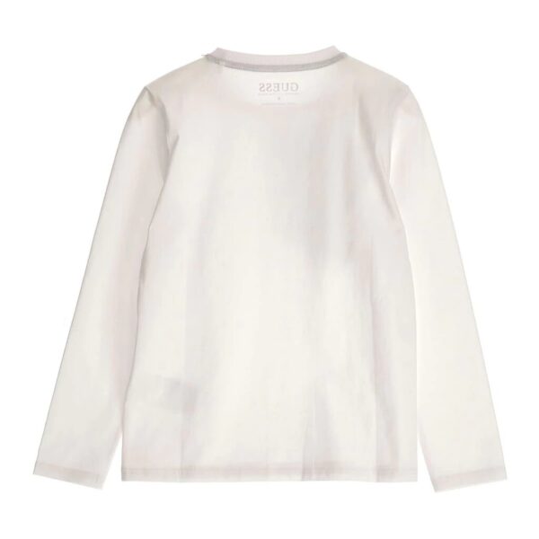 Guess Maglietta manica lunga Bianca Bambini