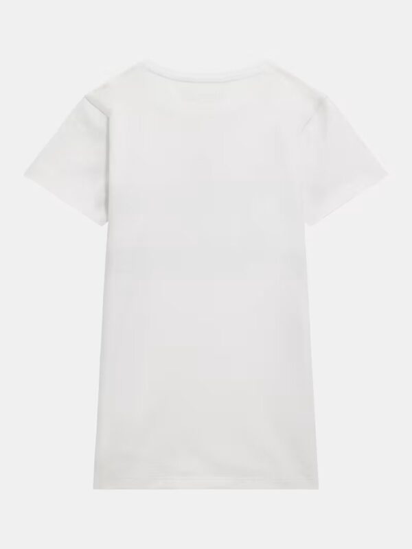 Guess Kids T-shirt logo frontale Bianca Bambina