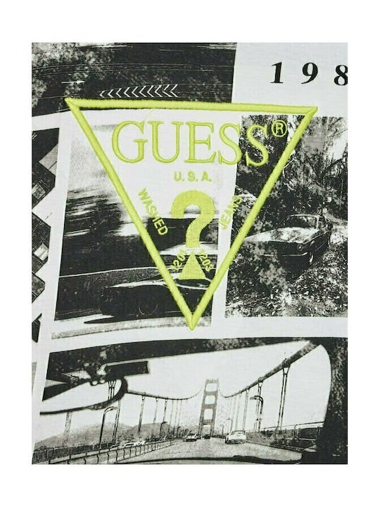 Guess Ss Maglietta Maniche Lunghe Multicolore Bambino