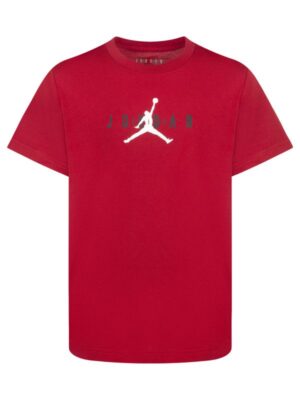 Jordan Jumpman Sustainable Graphic Tee T-shirt Rossa Bambino