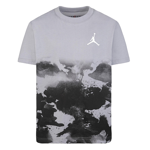 Jordan Watercolor Jrd T-shirt Grigia Bambino