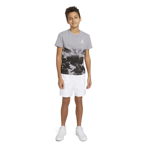 Jordan Watercolor Jrd T-shirt Grigia Bambino