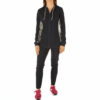 Diadora Trening  Hooded Fz Core Completo Tuta Blu Donna