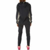 Diadora Trening  Hooded Fz Core Completo Tuta Blu Donna