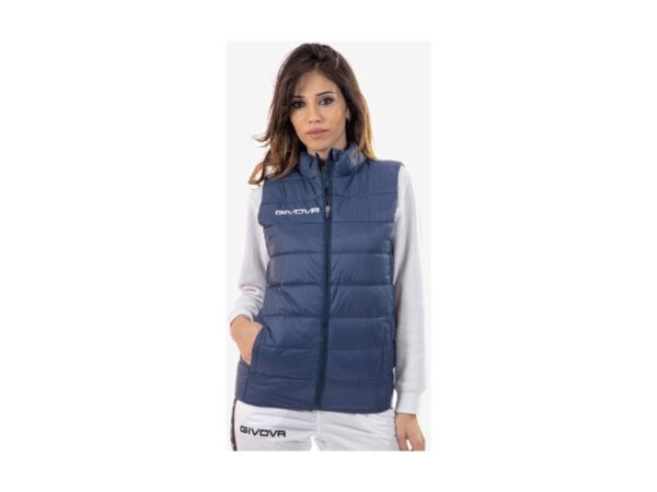Givova Lifestyle Gilet Total Blu Uomo