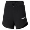 Puma Ess 5 High Waist Sh Bermuda Neri Donna