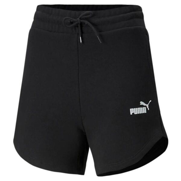 Puma Ess 5 High Waist Sh Bermuda Neri Donna