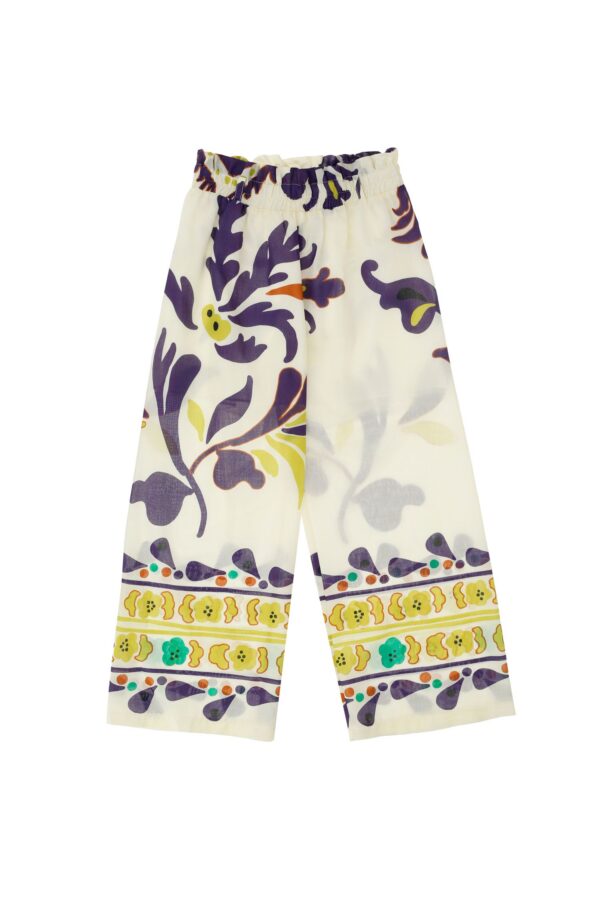 Imperial Kid Pantaloni  a palazzo fantasia astratta bambina