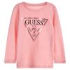 Guess Kids Maglietta Maniche Lunghe Total Pink Bambina