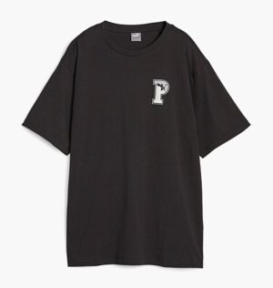 Puma Squad P Tee T-shirt Nera Donna