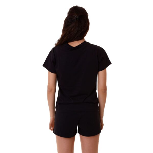 Champion Crewneck T-shirt Nera Donna