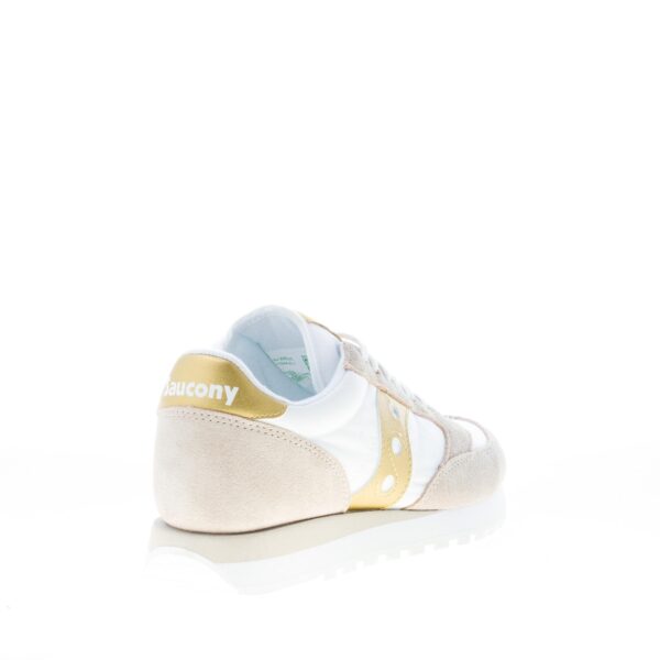 Saucony Jazz Original Scarpe Bianche Oro Donna