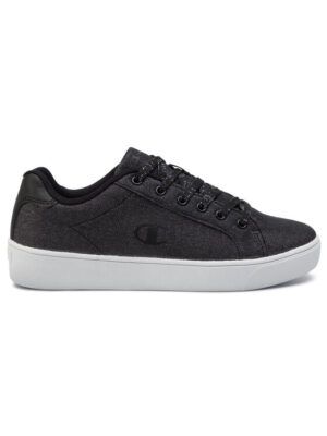 Champion Alex Canvas Gli Scarpe Nere Glitterate Donna