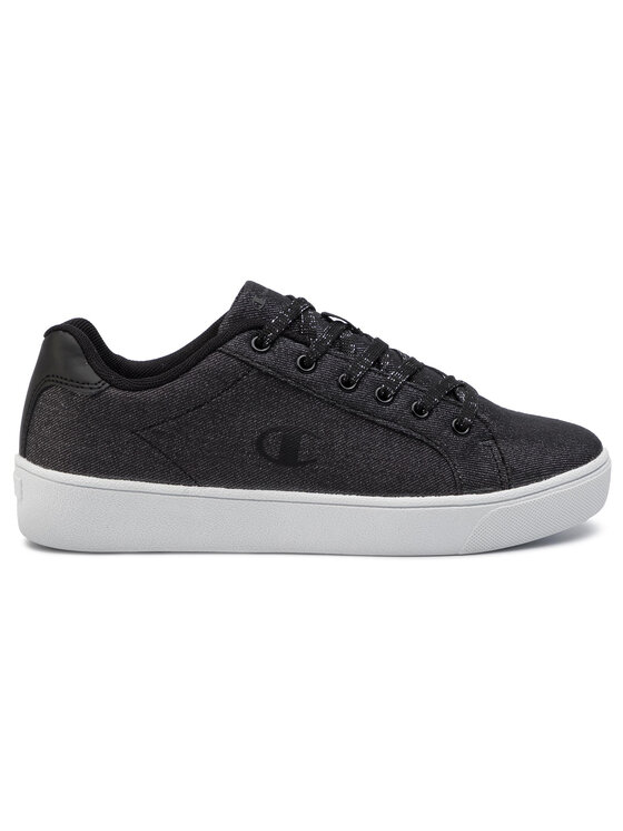 Champion Alex Canvas Gli Scarpe Nere Glitterate Donna