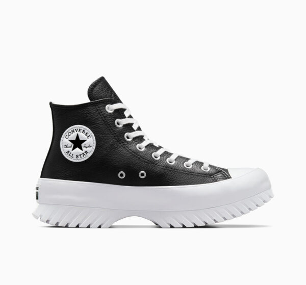 Converse Chuck Taylor All Star Lugged 2.0 Scarponcino Nero Bianco Donna