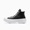 Converse Chuck Taylor All Star Lugged 2.0 Scarponcino Nero Bianco Donna