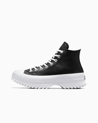 Converse Chuck Taylor All Star Lugged 2.0 Scarponcino Nero Bianco Donna