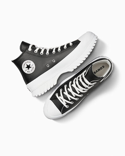 Converse Chuck Taylor All Star Lugged 2.0 Scarponcino Nero Bianco Donna