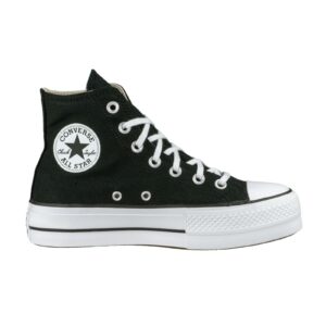 Converse Chuck Taylor Ctas Lift Hi Scarpe Nere Donna