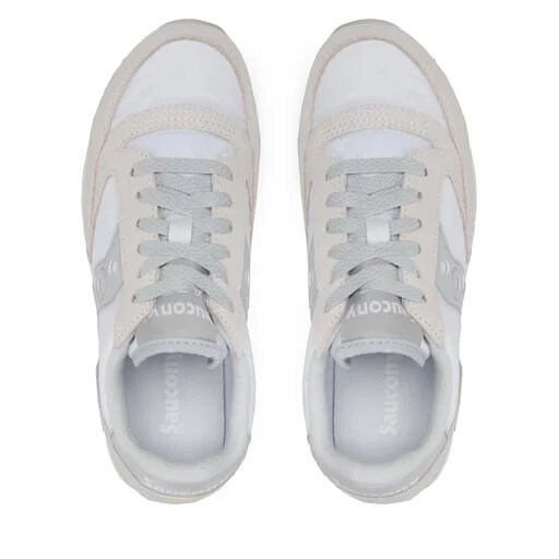 Saucony Jazz Original  Bianche Beige Donna