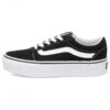 Vans wm ward platform Scarpe Nere Bianche Donna