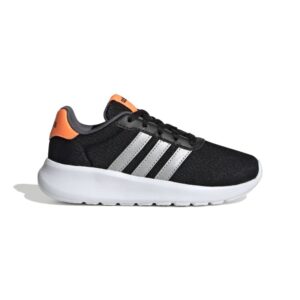 Adidas Lite Racer 3.0  Scarpe In Tela Nere Arancione Bambino