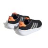 Adidas Lite Racer 3.0  Scarpe In Tela Nere Arancione Bambino