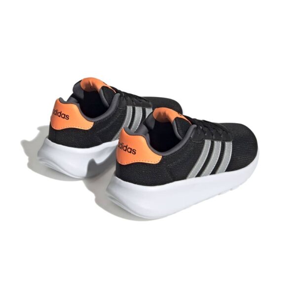 Adidas Lite Racer 3.0  Scarpe In Tela Nere Arancione Bambino