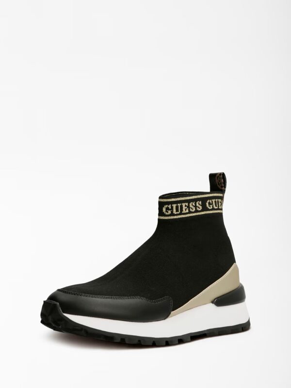 Guess Scarpe Nero Glitterato Donna