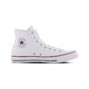 Converse All Star Lth M  Scarpe Alte Bianche Donna