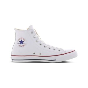 Converse All Star Lth M  Scarpe Alte Bianche Donna