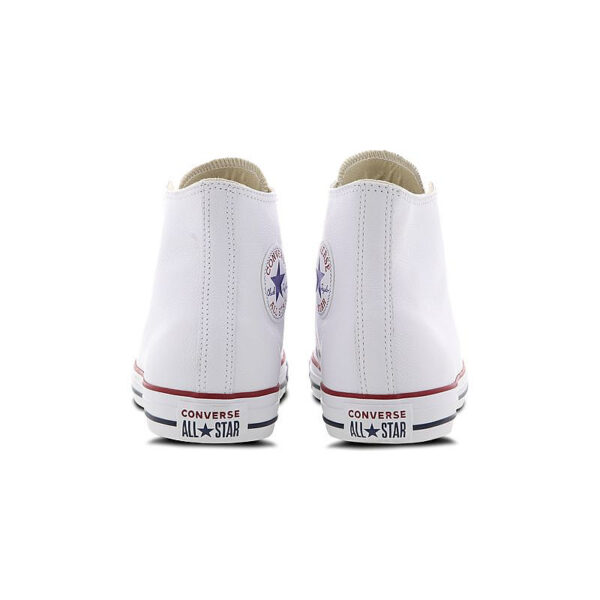 Converse All Star Lth M  Scarpe Alte Bianche Donna