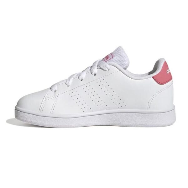 Adidas Advantage Lifestyle Court Lace Scarpe Bianche Bambina